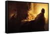 Claudius Conspiracy-Rembrandt van Rijn-Framed Stretched Canvas