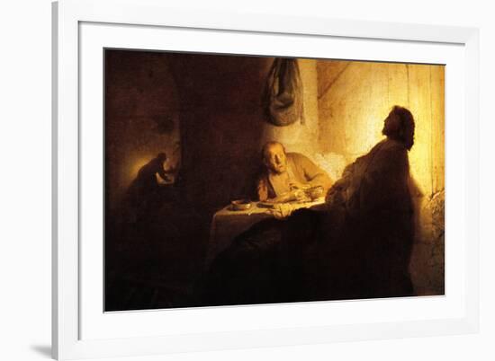 Claudius Conspiracy-Rembrandt van Rijn-Framed Art Print