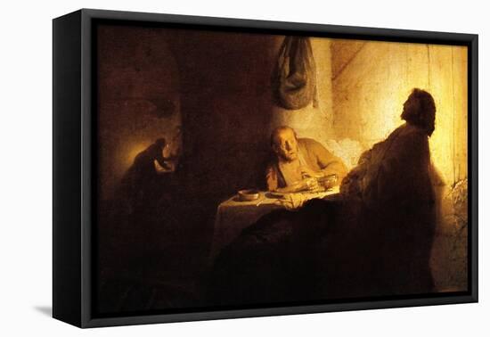 Claudius Conspiracy-Rembrandt van Rijn-Framed Stretched Canvas