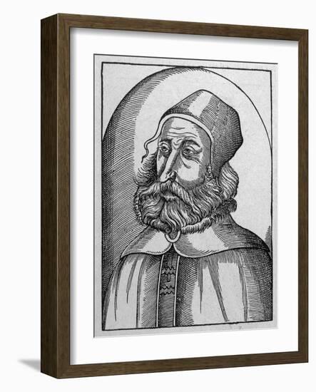 Claudius Galen Greek Physician-null-Framed Art Print