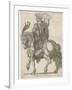 Claudius Nero Caesar Augustus Tiberius Second Emperor of Rome Looking Impressive on Horseback-null-Framed Art Print