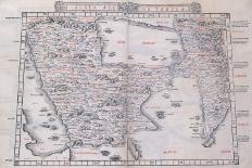 Greek Manuscript of Ptolemy's Geography-Claudius Ptolemy-Giclee Print