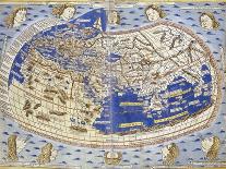A Fine Hand-Coloured Map of Britain, 1552-Claudius Ptolomeus-Giclee Print