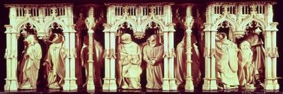 15th Century Sculptures, Detail from Interior of Calvary of Certosa, Champmol, France-Claus Sluter-Giclee Print