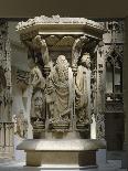 15th Century Sculptures, Detail from Interior of Calvary of Certosa, Champmol, France-Claus Sluter-Framed Giclee Print