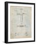 Claw Hammer 1874 Patent-Cole Borders-Framed Art Print