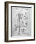 Claw Hammer Patent-Cole Borders-Framed Art Print