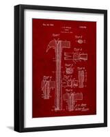 Claw Hammer Patent-Cole Borders-Framed Art Print