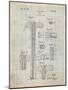 Claw Hammer Patent-Cole Borders-Mounted Art Print