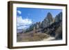 Clay Cliffs, Omarama, Canterbury, South Island, New Zealand-Ed Rhodes-Framed Photographic Print