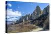 Clay Cliffs, Omarama, Canterbury, South Island, New Zealand-Ed Rhodes-Stretched Canvas