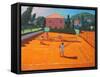 Clay Court Tennis, Lapad, Croatia, 2012-Andrew Macara-Framed Stretched Canvas