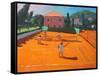 Clay Court Tennis, Lapad, Croatia, 2012-Andrew Macara-Framed Stretched Canvas