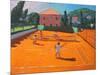 Clay Court Tennis, Lapad, Croatia, 2012-Andrew Macara-Mounted Giclee Print