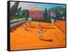 Clay Court Tennis, Lapad, Croatia, 2012-Andrew Macara-Framed Stretched Canvas