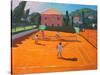 Clay Court Tennis, Lapad, Croatia, 2012-Andrew Macara-Stretched Canvas