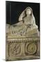 Clay Cover for a Sarcophagus Portraying Deceased 'Larthia Seianti' from Chiusi-null-Mounted Giclee Print