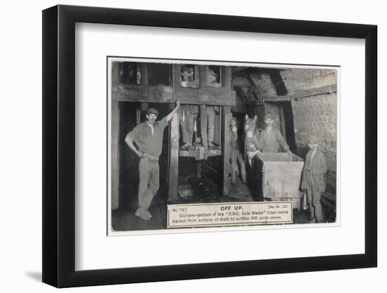 Clay Cross Miners-null-Framed Photographic Print
