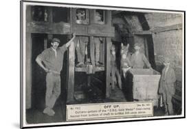 Clay Cross Miners-null-Mounted Photographic Print