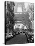 Street View of La Tour Eiffel-Clay Davidson-Framed Giclee Print