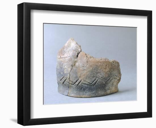 Clay Fragment, Italy, Vittimuli of Civilization BC-null-Framed Giclee Print