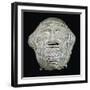 Clay mask of the demon Humbaba. Artist: Unknown-Unknown-Framed Giclee Print