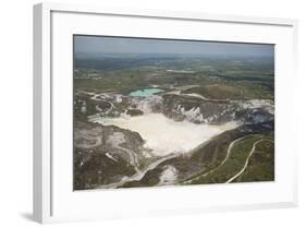 Clay Pit, St. Austell, Cornwall, England, United Kingdom, Europe-Dan Burton-Framed Photographic Print