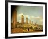 Clay Portfolio 1/51: Empty Kiln Setting at Robinson Clay Product's Plant No. 6 at Midvale, Ohio-Walker Evans-Framed Photographic Print