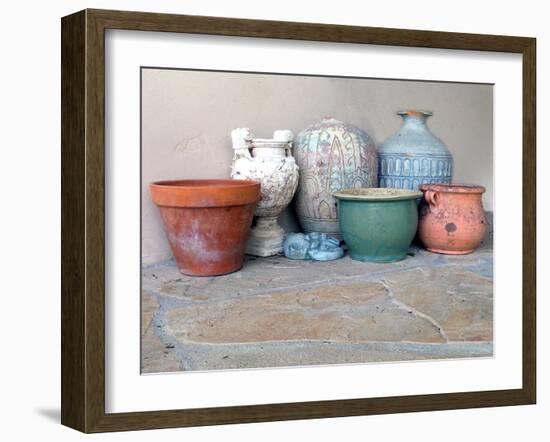 Clay Pots 2-Karen Williams-Framed Giclee Print