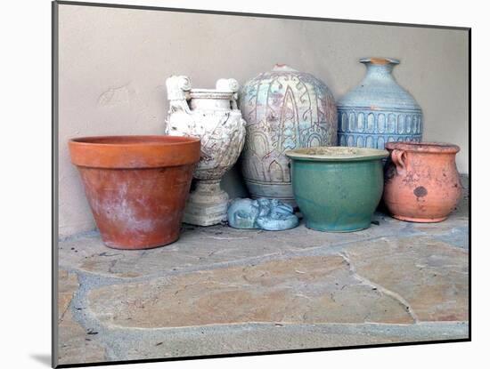 Clay Pots 2-Karen Williams-Mounted Giclee Print