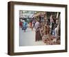 Clay Products at Market, Weligama, Southern Province, Sri Lanka, Asia-Ian Trower-Framed Photographic Print