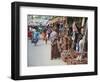 Clay Products at Market, Weligama, Southern Province, Sri Lanka, Asia-Ian Trower-Framed Photographic Print