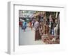 Clay Products at Market, Weligama, Southern Province, Sri Lanka, Asia-Ian Trower-Framed Photographic Print