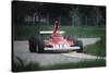 Clay Regazzoni on Board a Ferrari 312 B3-74-null-Stretched Canvas