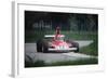 Clay Regazzoni on Board a Ferrari 312 B3-74-null-Framed Photographic Print