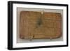 Clay Tablet Inscribed with Mycenaean Linear B Script. National Archaeological Museum. Athens.…-null-Framed Giclee Print