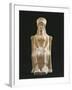 Clay Votive Statue from Megara Iblea, Sicily, Italy BC-null-Framed Giclee Print