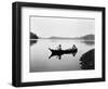 Clayoquot Canoe, c1910-Edward S. Curtis-Framed Giclee Print