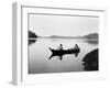 Clayoquot Canoe, c1910-Edward S. Curtis-Framed Giclee Print