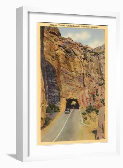 Claypool Tunnel, Arizona-null-Framed Art Print