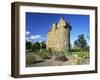 Claypotts Castle, Broughty Ferry, Near Dundee, Highlands, Scotland, United Kingdom, Europe-Kathy Collins-Framed Photographic Print