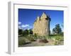 Claypotts Castle, Broughty Ferry, Near Dundee, Highlands, Scotland, United Kingdom, Europe-Kathy Collins-Framed Photographic Print