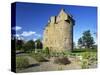 Claypotts Castle, Broughty Ferry, Near Dundee, Highlands, Scotland, United Kingdom, Europe-Kathy Collins-Stretched Canvas