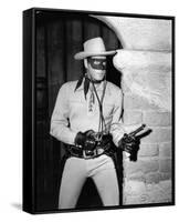 Clayton Moore, The Lone Ranger (1949)-null-Framed Stretched Canvas