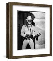 Clayton Moore, The Lone Ranger (1949)-null-Framed Photo