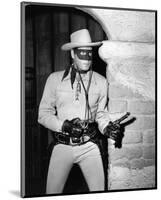 Clayton Moore, The Lone Ranger (1949)-null-Mounted Photo