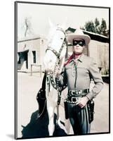 Clayton Moore, The Lone Ranger (1956)-null-Mounted Photo
