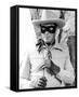 Clayton Moore - The Lone Ranger-null-Framed Stretched Canvas