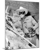 Clayton Moore - The Lone Ranger-null-Mounted Photo