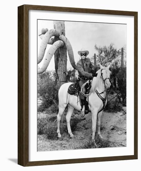 Clayton Moore-null-Framed Photo